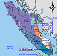 Piers Island Map